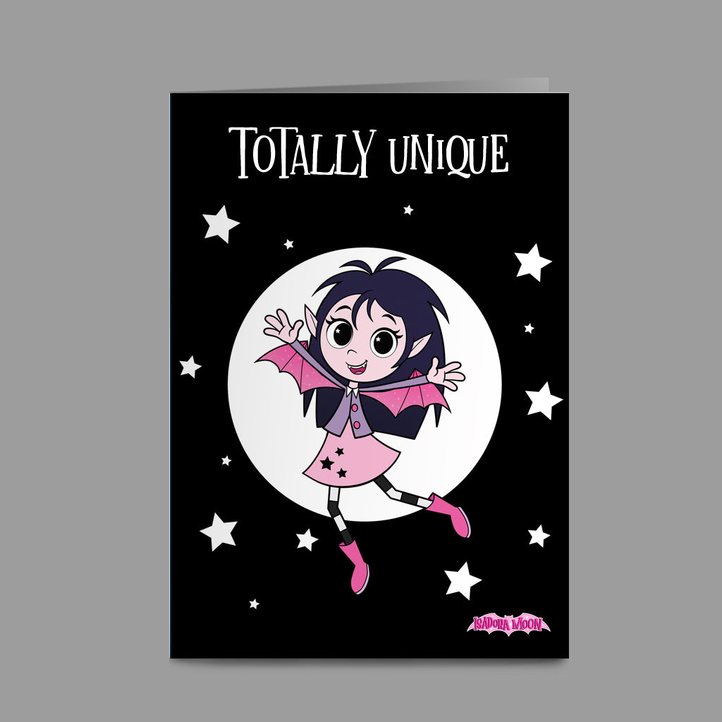 Isadora Moon is Totally Unique! Greeting card